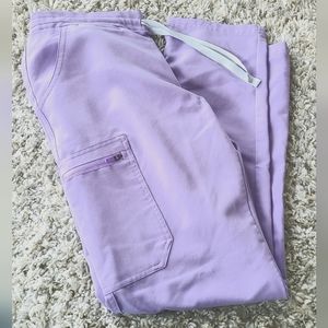 Figs Lavender Dew - Yola Skinny Scrub Pants
